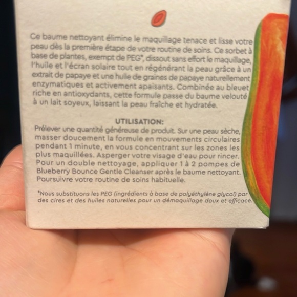 Glow Recipe Papaya Sorbet Enzyme Cleansing Balm - Picture 7 of 9